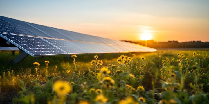 Expertise in Renewable Energy with a Specialization in Wind Turbines and Solar Panels. Concept Renewable Energy, Wind Turbines, Solar Panels, Sustainability, Green Technology