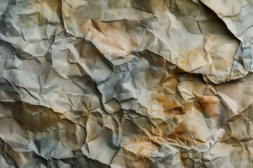 Close up of weathered ancient parchment