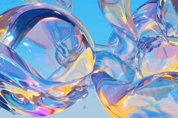 Obraz premium Creative liquid backgrounds for artistic projects