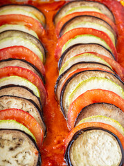 Ratatouille baking dish