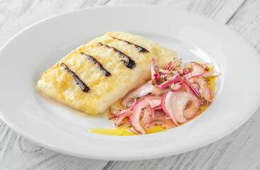 Fried greek cheese