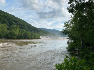 Sandstone Falls - Summers County, WV