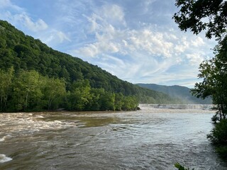 Sandstone Falls - Summers County, WV