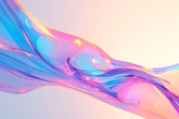 Abstract liquid motion for creative projects