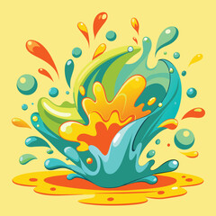 Obraz premium splash_water_00012.eps