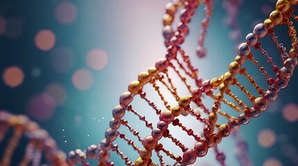 3d render of dna