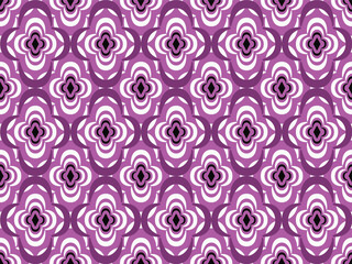 GEOMETRIC AJRAKH FLORAL SEAMLESS PATTERN ALL OVER PRINT VECTOR ILLUSTRATION