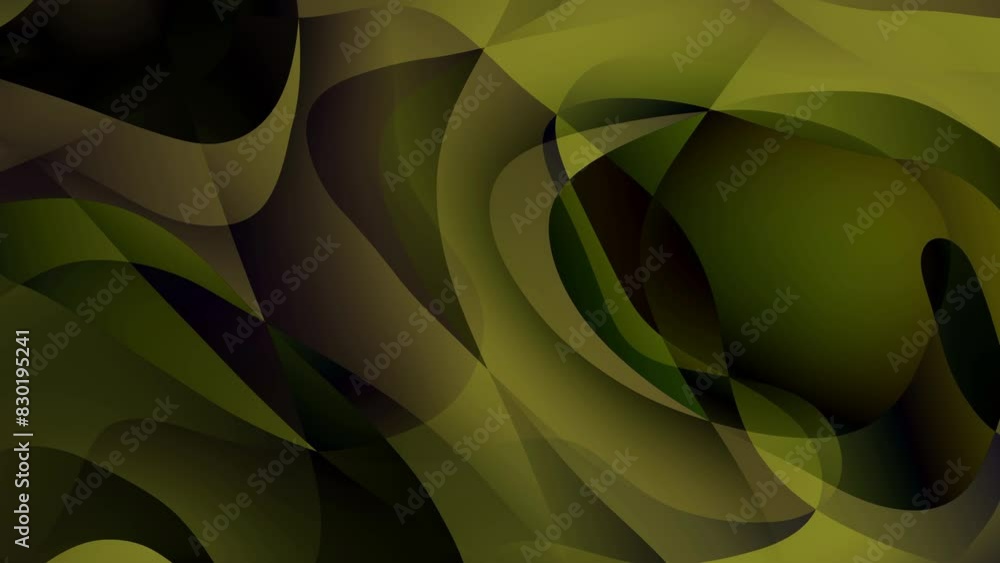 Poster abstract khaki swirl swoosh background ripple flow dynamic transition motion looping animation