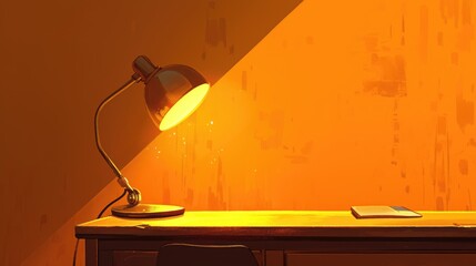 Iconic Lamp 2d Graphic
