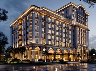 Fototapeta premium Luxury Hotel