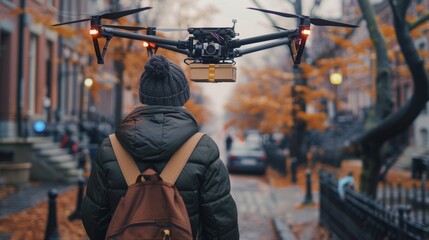 The future of delivery is here. Our drones are fast, safe, and efficient. Get your package in minutes, not hours.