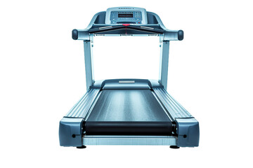 Treadmill, running machine, isolated on a white or transparent background.