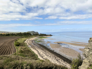 A view of the Beach at Ayr in Scotland