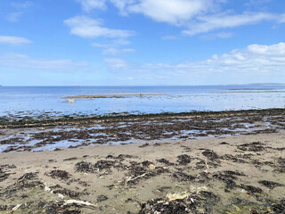 A view of the Beach at Ayr in Scotland