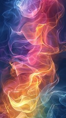 Flames of Change: A Vibrant Dance of Color and Energy