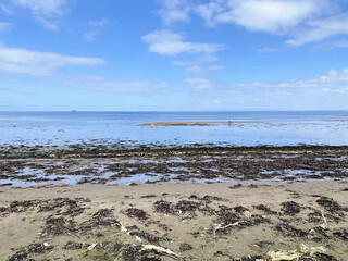 A view of the Beach at Ayr in Scotland