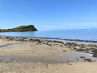 A view of the Beach at Ayr in Scotland