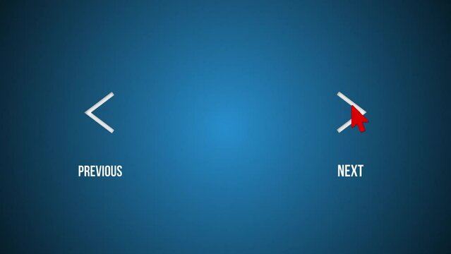Clicking on Next and Previous Button. Next and Previous. 4K