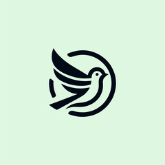 vector icon bird logo design