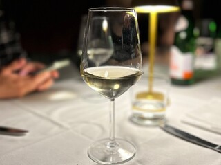 glass of wine