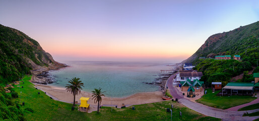 Victoria Bay during sunset, George, garden route, Western Cape South Africa