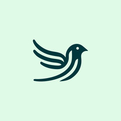 vector icon bird logo design