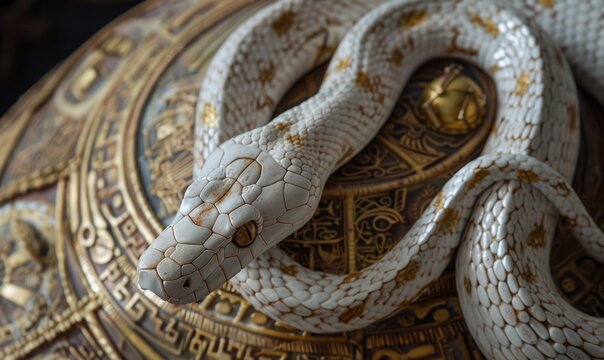 White snake and planetary signs