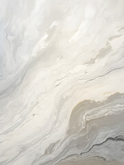 Obraz premium Abstract white and grey marble ink painting background 