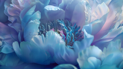 blue and purple  flower background