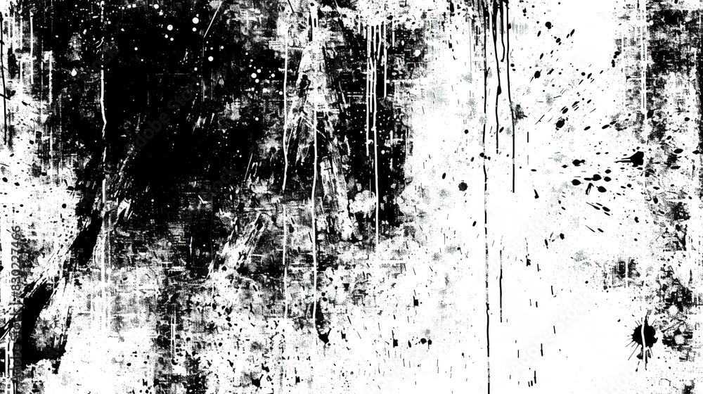 Poster abstract monochrome scratch texture for creative background