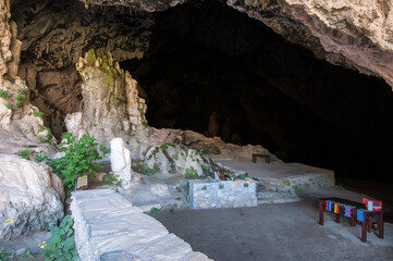 Die Tropfsteinh&ouml;hle Agia Sofia auf der Insel Kreta Griechenland