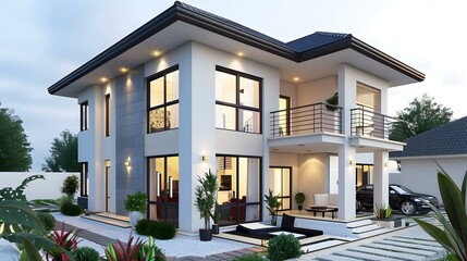 A modern style house