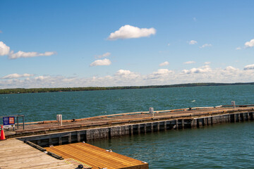 pier and sea