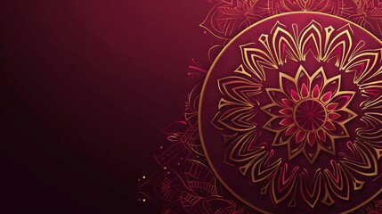 Flower ornament  Luxury mandala background with Decorative mandala. Mandala for print, poster, cover, brochure, flyer, banner