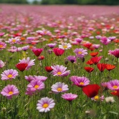 field of flowers
