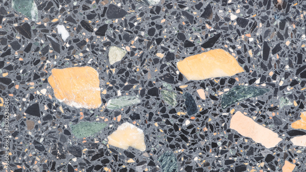 Poster abstract textured stone background with a pattern of small particles interspersed