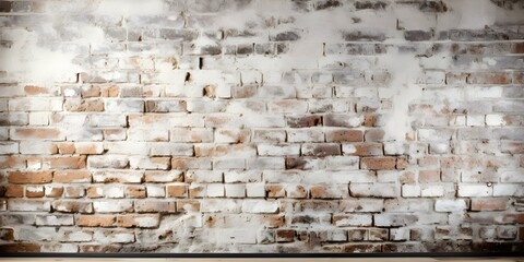 Urban Architectural Photography: Capturing the Ideal Grunge-Style White Brick Wall Background. Concept Architecture, Urban, Grunge, Photography, White Brick Wall