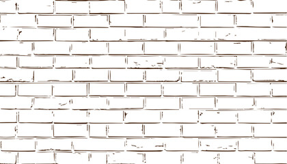 Brick wall Texture Vector. Set Grunge Urban Backgrounds. brick wall