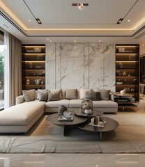 Modern Living Room with Minimalist Design