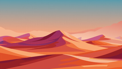 mountains, illustration, background