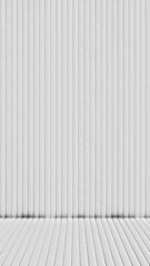 White old wood or wooden vintage plank floor and wall surface background  as a vintage pattern layout for retro, grunge and creative projects  in constructions, architecture and interior design