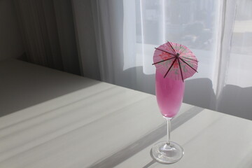 cocktail with umbrella