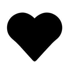 heart isolated on white background