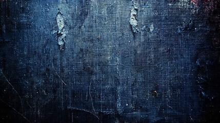 Obraz premium A wall bears a clock in its center, while a section on the left side sports peeling paint