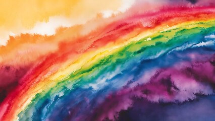 horizontal colorful abstract wave background