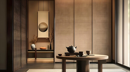 Tea Elegance: The Serenity of a Beautiful Tea Room