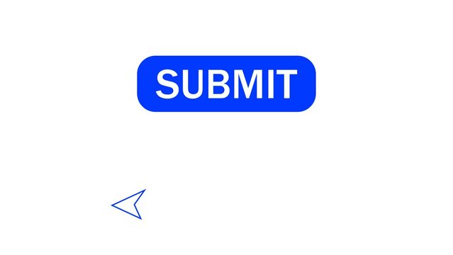 Cool click here submit button animation. 4K motion animation video.