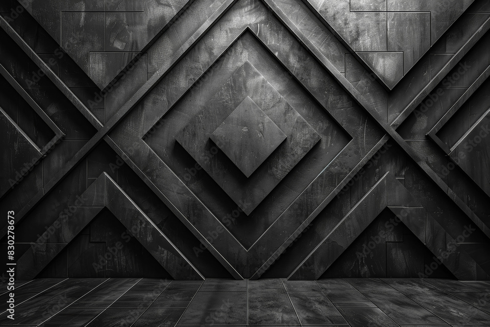 Leinwandbilder symmetrical patterns created with repeating elements. concept of harmony and balance. generative ai.