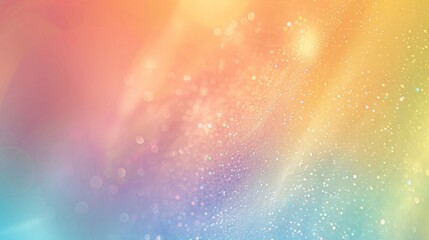 Fototapeta premium Abstract Gradient Background with Glittering Bokeh, Generative AI