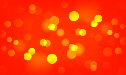 Red bokeh widescreen background for Banner, Poster, celebration, event and various design works